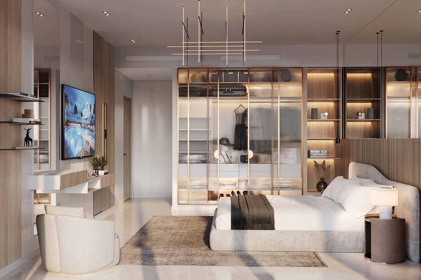 Studio, Apartment with 2 bedrooms in Jumeirah Village Circle (JVC), Dubai